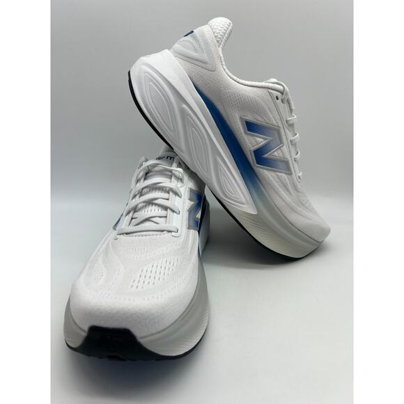 New Balance Fresh Foam X More V6 Men Size 10.5 White Blue New - Picture 5 of 16